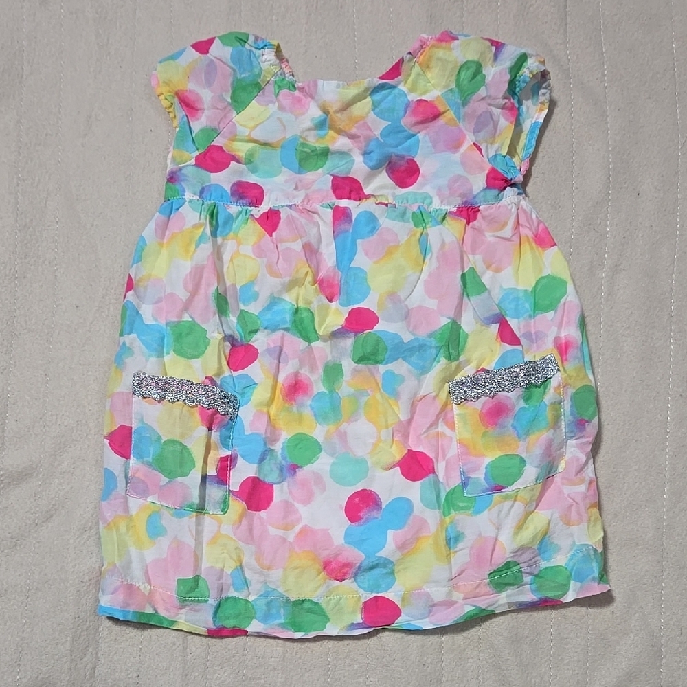 Egg New York Colorful Kids Polka Dot Dress